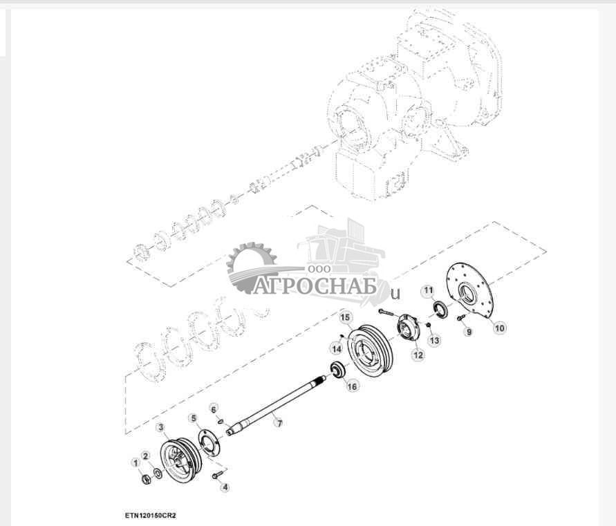 Редуктор вала отбора мощности, ProDrive™ (2 из 8) 